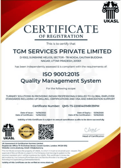 ISO 9001:2015 Certified for Quality Excellence
