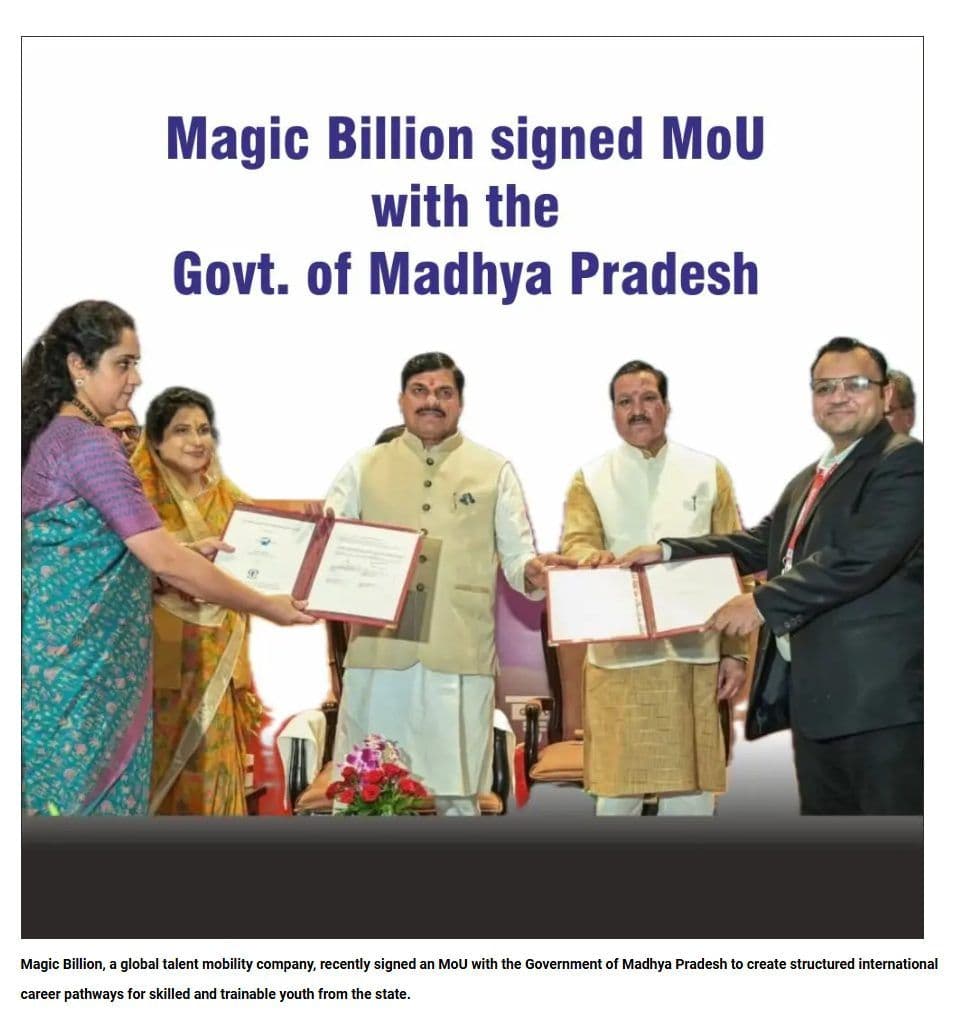 Magic Billion and MP government join hands to create new ecosystem for youth