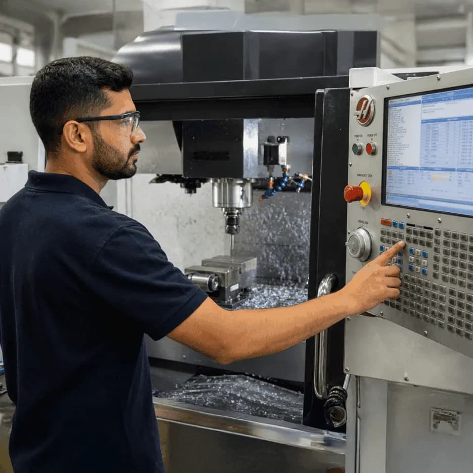 CNC Machining Operator – Machining Department