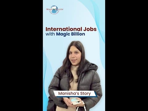 Manisha's Journey: From Dreaming Big to Nursing in Germany | Magic Billion Success Story