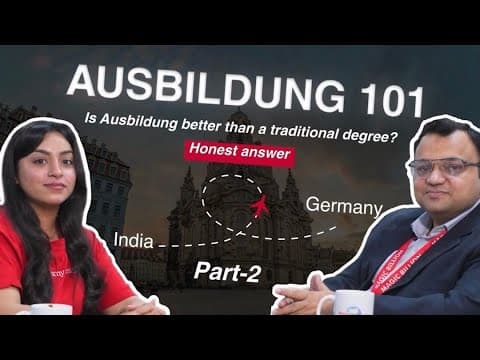 Indian Education vs Ausbildung in Germany | Salary, ROI & Investment Guide 2026