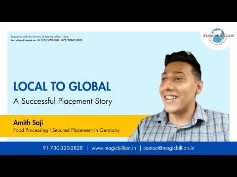 Amith Saji's Success Story: From Local to Global
